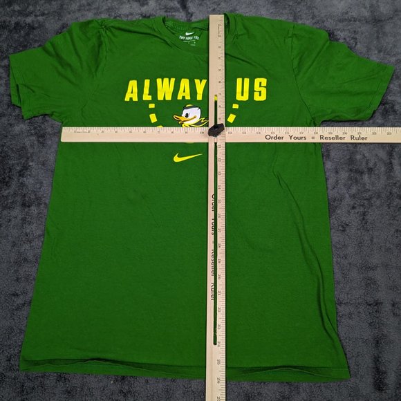 Oregon Ducks Shirt Women Medium Green Always Us Short Sleeve Athletic Nike Tee - Picture 6 of 16